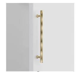 87005 Emtek 738505059086 Tribeca Appliance Pull 12 Inch Satin Brass