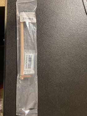 84056 Emtek 840392545754 Knurled 8 Inch Bar Cabinet Pull Rect. Stem Satin Copper Select Collec