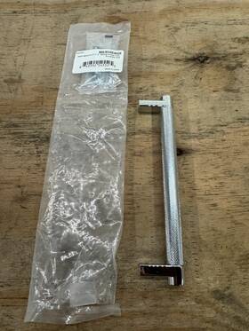 84055.recus26.knus26 Emtek Knurled 6 Inch Center To Bar Cabinet Pull Read
