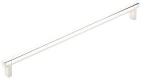 84058.recus14.smus14 Emtek 84058.rec.sm Smooth 12 Inch Center To Bar Cabinet Pull - Polished