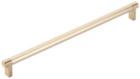 84058.recus4.smus4 Emtek 84058.rec.sm Smooth 12 Inch Center To Bar Cabinet Pull - Satin Brass /