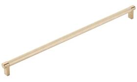 84071.recus4.knus4 Emtek Rectangular Stem Knurled Appliance Door Pull 18 Inch -center