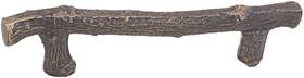 86063mb Emtek 86063 Sandcast Twig 4 Inch Center To Designer Cabinet - Bronze