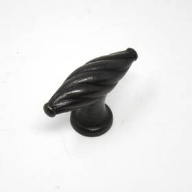 86097 Emtek Tuscany Bronze Twist Knob 1.75 Inch Long With Screws Oop Medium New