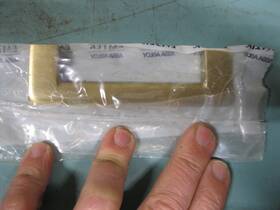 86163us4 Emtek Trail Pull 4 Inch C-c Satin Brass