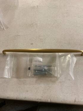 86260us4 Emtek Orbit 10 Inch Center To Handle Cabinet Pull - Satin Brass