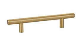 86366us4 Emtek Bar 16 Inch Cabinet Pull Satin Brass