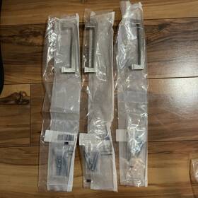 86425us15 Emtek Lot Of 3 Entek Alexander 4 Inch Center Bar Pull-satin Nickel New