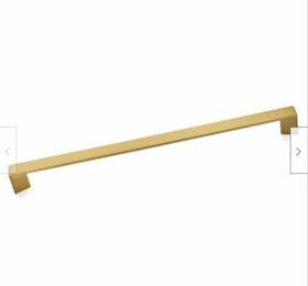 86445us4 Emtek 86445 Trinity Pull Satin Brass 18 Inch Center-to-center Appliance - Scuff