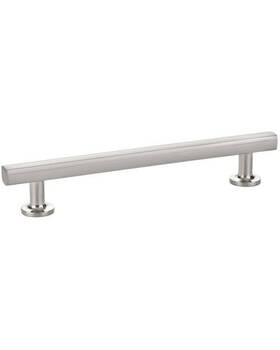 86455us15 Emtek Freestone 6 Inch Center To Bar Satin Nickel Cabinet Pull -