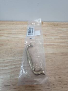 86471us4 Emtek Blythe 3.5 Inch Cabinet Pull Handle - Satin Brass
