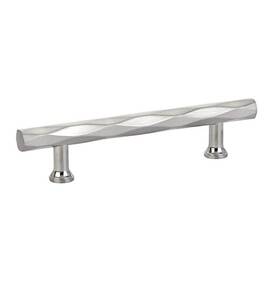 86490us15 Emtek Tribeca 10 Inch Center To Bar Cabinet Pull Satin Nickel