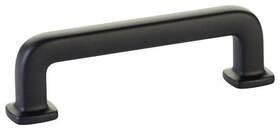 86633us19 Emtek 86633 Westridge 3-1/2 Inch Center To Handle Cabinet Pull - Black