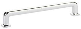 86636us26 Emtek 86636 Westridge 6 Inch Center To Handle Cabinet Pull - Chrome