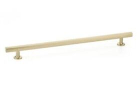 86678us4 Emtek Freestone 12inch Center To Satin Brass Cabinet Pull