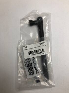 86688us19 Emtek Jasper 5 Inch Bar Cabinet Pull - Industrial Modern Flat Black