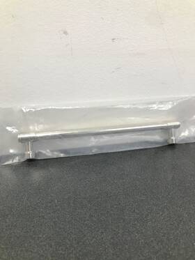 86690us14 Emtek Jasper 8 Inch Bar Cabinet Pull Industrial Modern Collection Polish