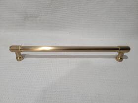 86693us4 Emtek Jasper Appliance Pull 12 Inch Satin Brass