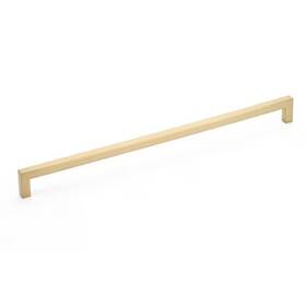 86710us4 Emtek Warwick Cabinet Pull 12 Inch Center-center In Satin Brass New