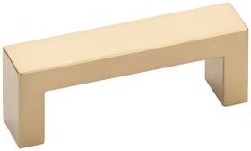 86716us4 Emtek 86716 Keaton 5 Inch Center To Handle Cabinet Pull - Brass
