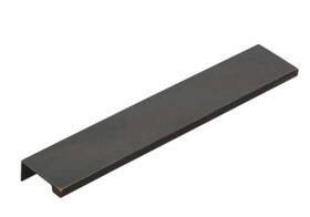 87110us10b Emtek Edge 4 Inch Center To Finger Cabinet Pull - Oil Rubbed Bronze