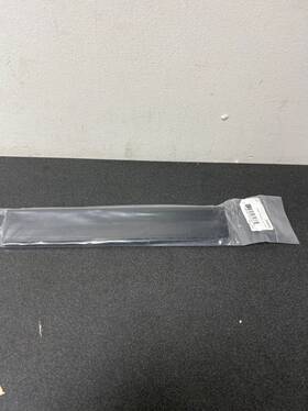 87140us19 Emtek Edge 10 Inch Center To Finger Cabinet Pull - Flat Black