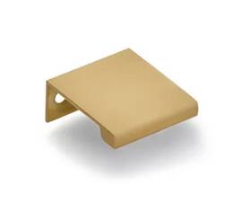 87160us4 Emtek Edge Collection Center To Finger 1 Inch Cabinet Pull