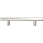 S62006ss Emtek Brushed Steel Pull Cabinet Stainless " Bar 6