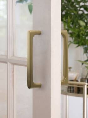 Btb86176us4 Emtek Btb86176 Urban Modern Back To Pull 8 Inch Set Of 2 Pcs