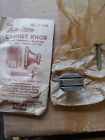 Eo562 Amerock Vintage Luster Chrome Cabinet Knob Black Lines Drawer Pull