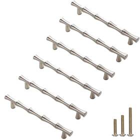 Esreake 749109619392 6pcs Shape Solid Alloy Cabinet Knobs Handle Pulls Dresser Drawer Cup