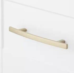 25xcab128089bbz Everbilt Contemporary Beam 5-1/16 Inch 128 Mm Brass Cabinet Pull 24 Pack