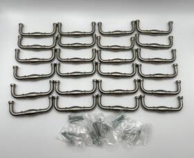 Everbilt 843713102865 24pk Of Decorative Bead 3ftft Antique Silver Classic Cabinet Pulls