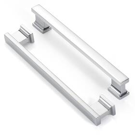B0fwc94wm2 Faberhom Chrome Plated Cabinet Handles 6 Pack 6.25 Inch Drawer Pulls Solid Zinc
