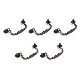Js0808146 Farboat 5pcs Bail Pulls Antique Decorative Knobs Zinc Alloy Handles Hardware For Dres