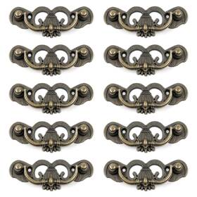 Js10291748 Farboat 10pcs Cabinet Pulls Vintage Bail 3.15 Drop Handles Oil Rubbed