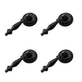 Js1212867 Farboat 4pcs Tear Drop Knobs Pulls Pendant Antique Decorative For Cabinet Drawer Clos