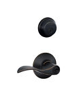 Fb50nvacc716 Schlage Deadbolt-lever Aged Brz 043156401888