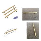 Fbals201gd12825units Goldenwarm Brushed Brass Kitchen Cabinet Hardware Handle Diameter 718924621101