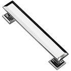 Fbashkm005chr5 Cabinet Pull Polished Chrome Inch Screw Spacing Beveled 740671693063