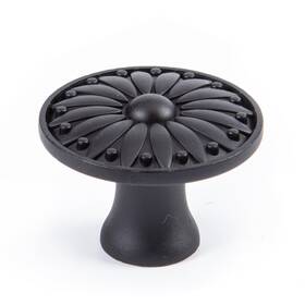 Fecraf 331632542745 15 Pack Black Dresser Knobs Solid For Cabinets Drawers Matte Vintage