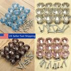 Fhy5717912 Unbranded Diamond Crystal Glass Door Drawer Cabinet Wardrobe Pull Handle