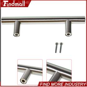 462696 Findmall 20 Pcs Stainless Steel T Hollow Furniture Handles 6inch Kitchen Drawer