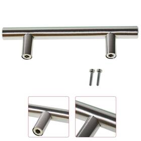Law106752 Findmall Stainless Steel T Bar Pulls Kitchen Cabinet Door Handles Drawer 50pcs X 5 Inch
