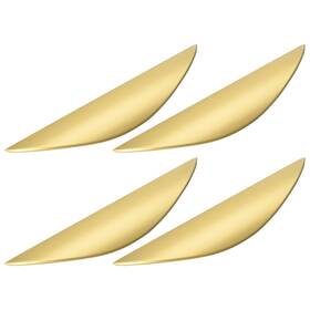 Fipux 685821962395 4pcs Gold Cabinet Pulls Kitchen Handles 3-3/4 Inch Hole Center