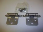 10146 Flush Cabinet Nickel Satin Closing 22 Hinges Jvj Pkgs. 20 Mount
