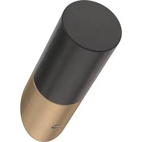 Franklin Brass 445046551506 5-pack Modern Slant 2-1/4 Inch Wood And Zinc 35 Lb. Load Capacity Champagne Bro