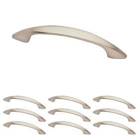 Franklin Brass 885785059319 Modern Curve 10-pack Cabinet Handles 3ft Hole Center Satin Nickel Kitchen Dr