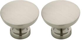 Franklin Brass 885785608173 Fulton 10-pack Cabinet Knobs Satin Nickel Hardware For Kitchen Drawer Pull