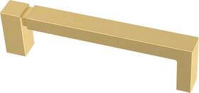 Franklin Brass 885785850039 Asymmetric Notched Cabinet Pull Brushed 3-3/4 In 96 Mm Drawer Handl